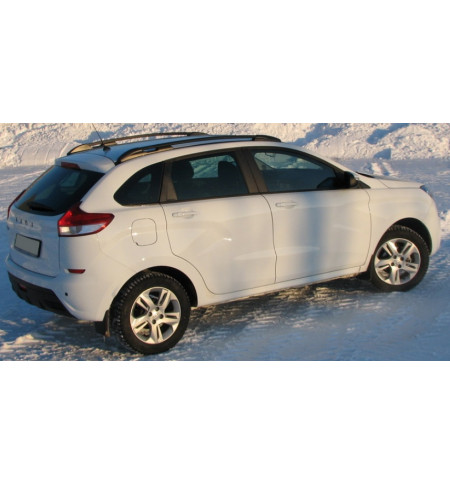 Рейлинги АПС на Lada (Ваз) XRAY 2015— Арт. 0224-02 в Иркутске